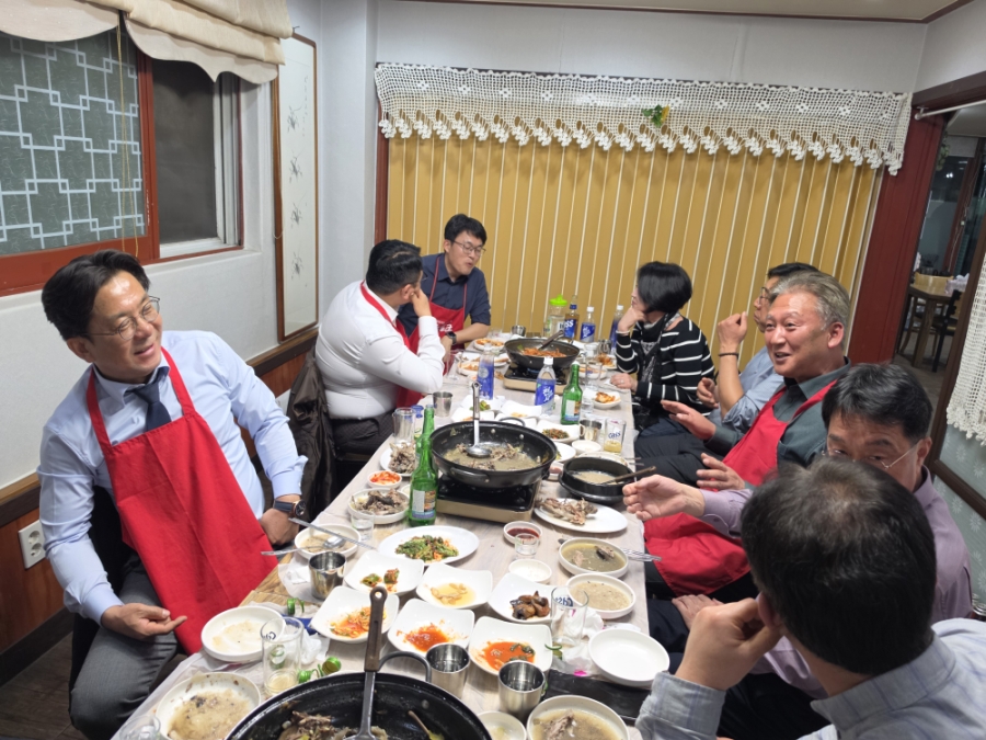  한국농어촌공사 재직동문회 임원진과의 상견례를 개최하고 상호 교류 및 협력 강화